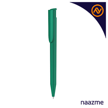 uma happy plastic pen - green